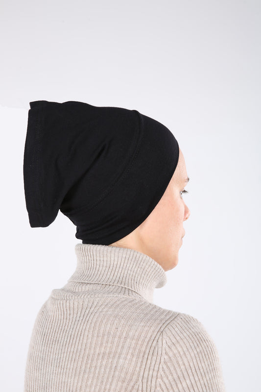 Black Undercap Hijab