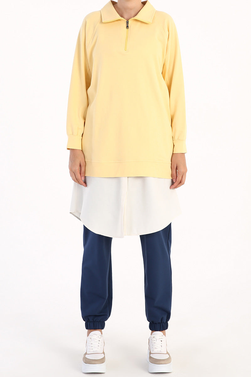 Off-white Shirt Skirt