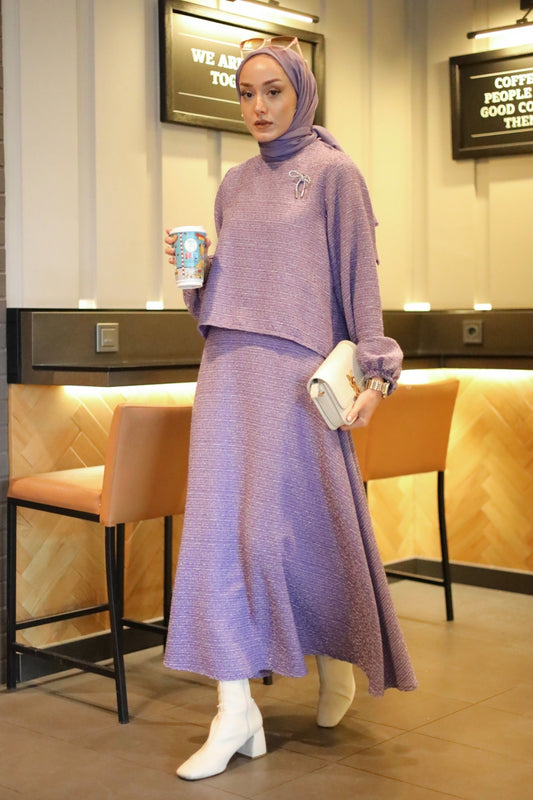 Lilac Dress Suit