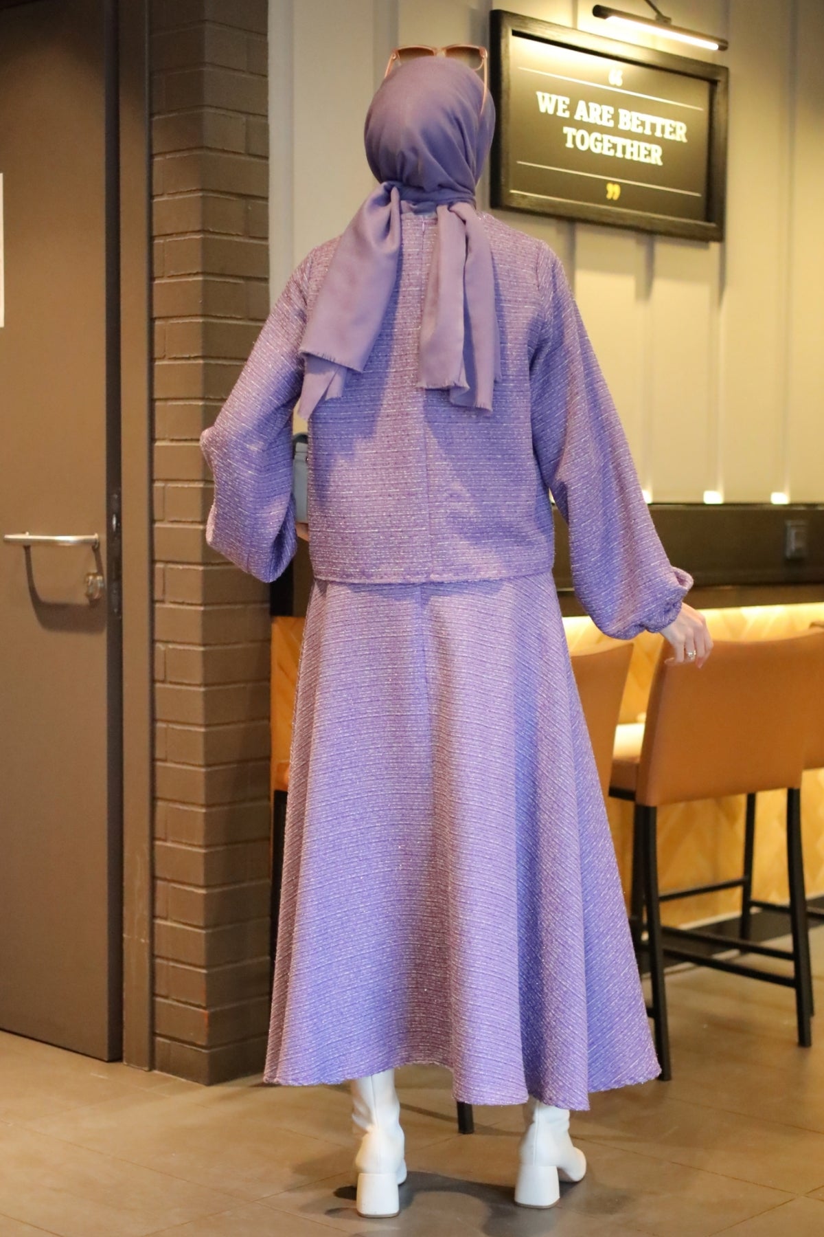 Lilac Dress Suit