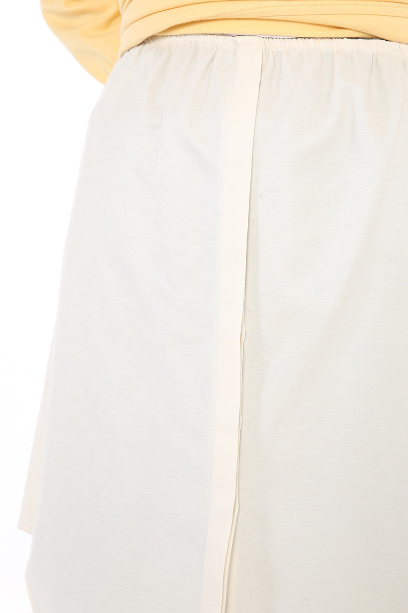 Off-white Shirt Skirt