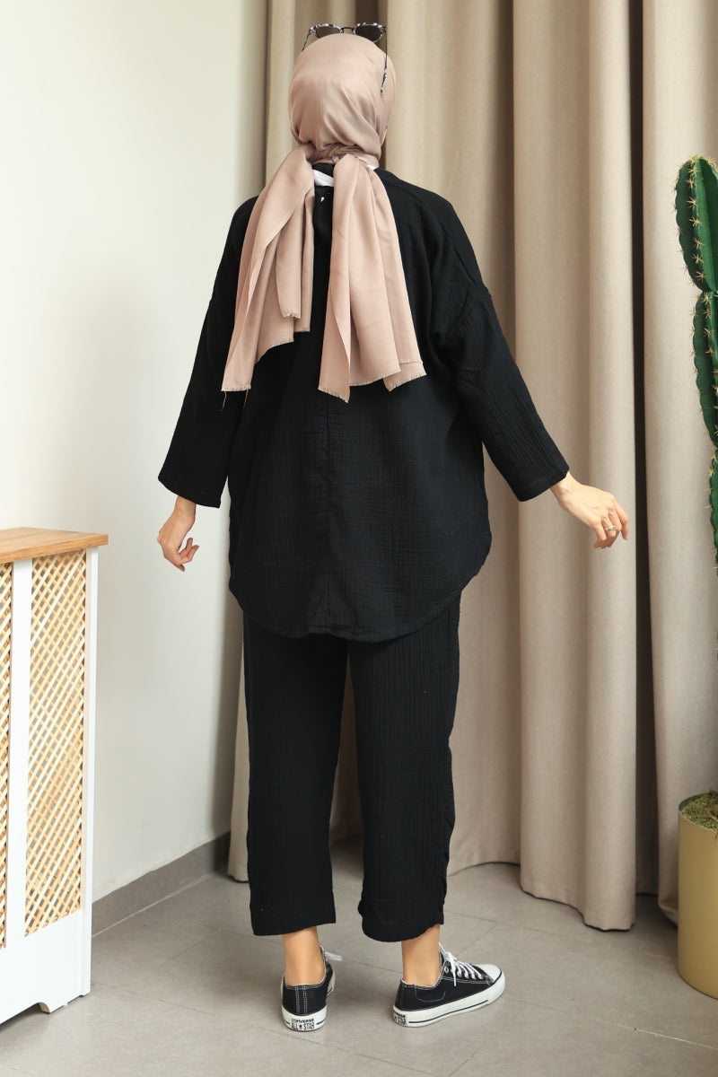 Casual Black Suit