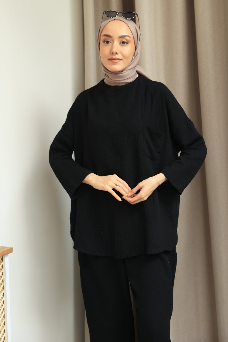 Casual Black Suit