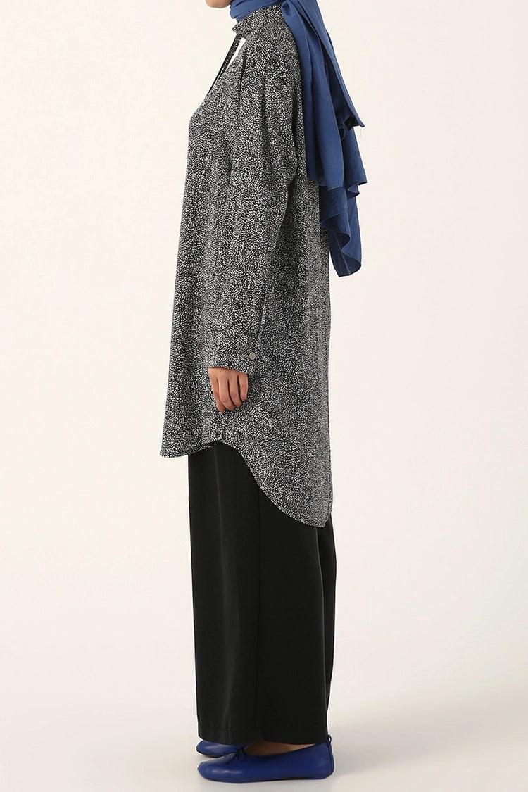 Black Ecru Tunic