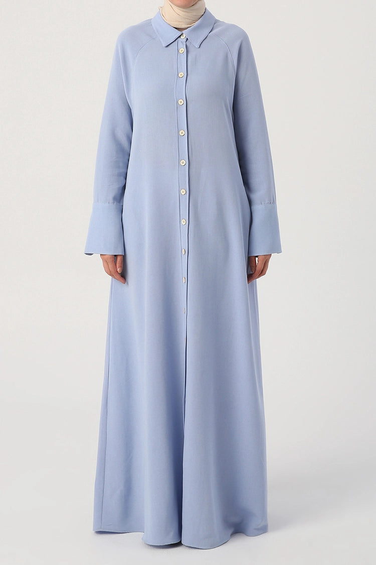 Blue Abaya