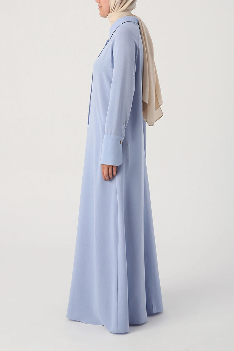 Blue Abaya