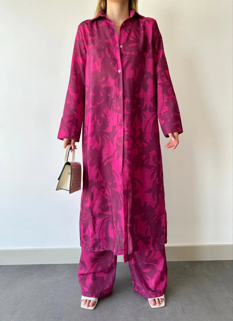 Suit - Fuchsia