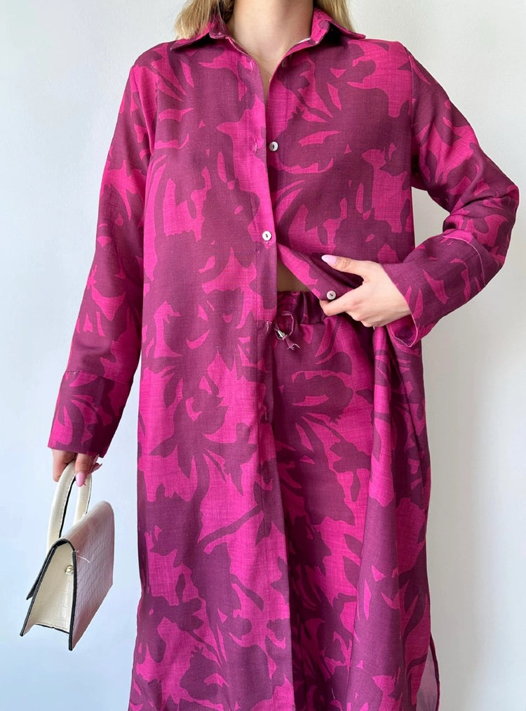 Suit - Fuchsia