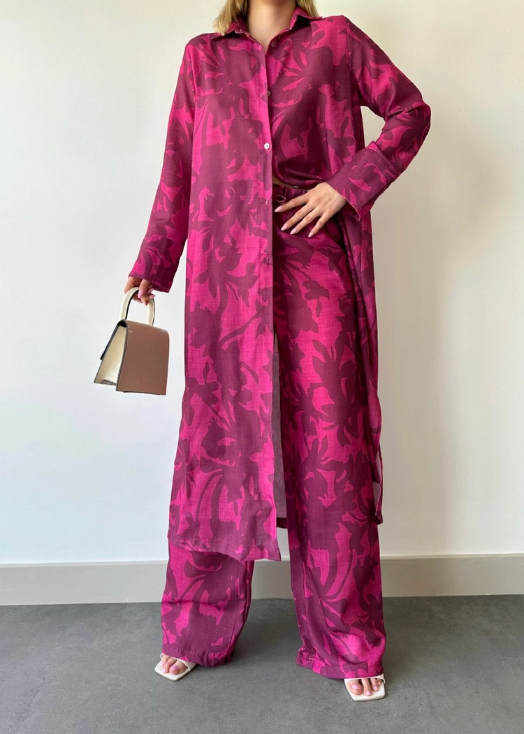 Suit - Fuchsia