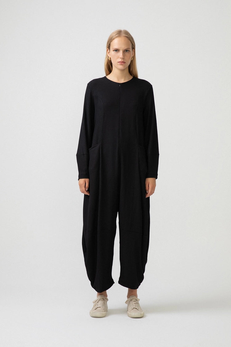 Baggy Overalls - Black