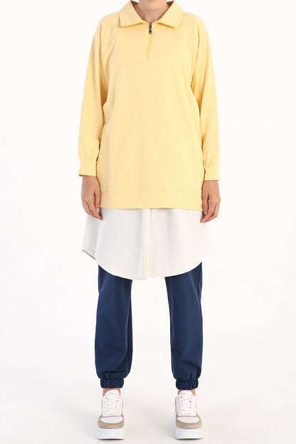 Off-white Shirt Skirt