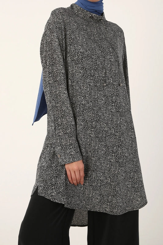 Black Ecru Tunic