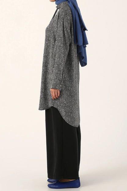 Black Ecru Tunic