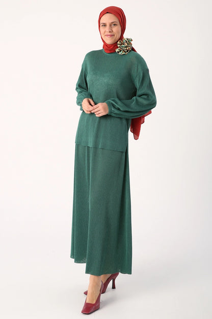 Blouse Skirted Suit