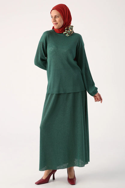 Blouse Skirted Suit