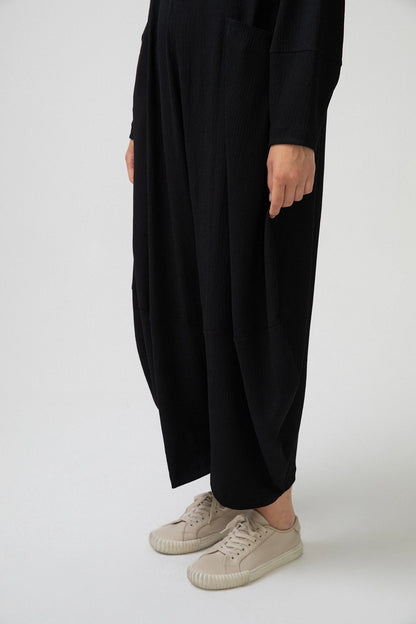 Baggy Overalls - Black